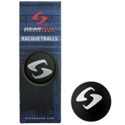 Gearbox Black Racquetballs (3 Ball Box)