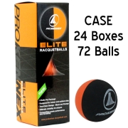 Pro Kennex Elite 3 Ball Orange/Black CASE of Racquetballs