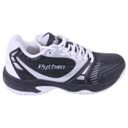 Python Deluxe Indoor Mid BLACK Racquetball Shoes (PY-722BM)