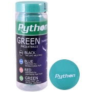 PYTHON Green Racquetballs (3 Ball Can)
