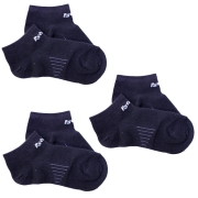 Python Perfection Fit Black Socks (3 Pack)