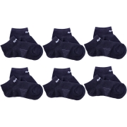 Python Perfection Fit Black Socks (6 Pack)