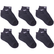 Python Super Soft Black Socks (6 Pack)