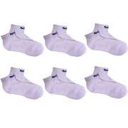 Python Super Soft White Socks (6 Pack)