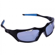 Python Full Frame Black w/BLUE Lens Eyewear